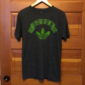 New Adidas Seattle Sounders MLS major league soccer short sleeve crew neck shirt